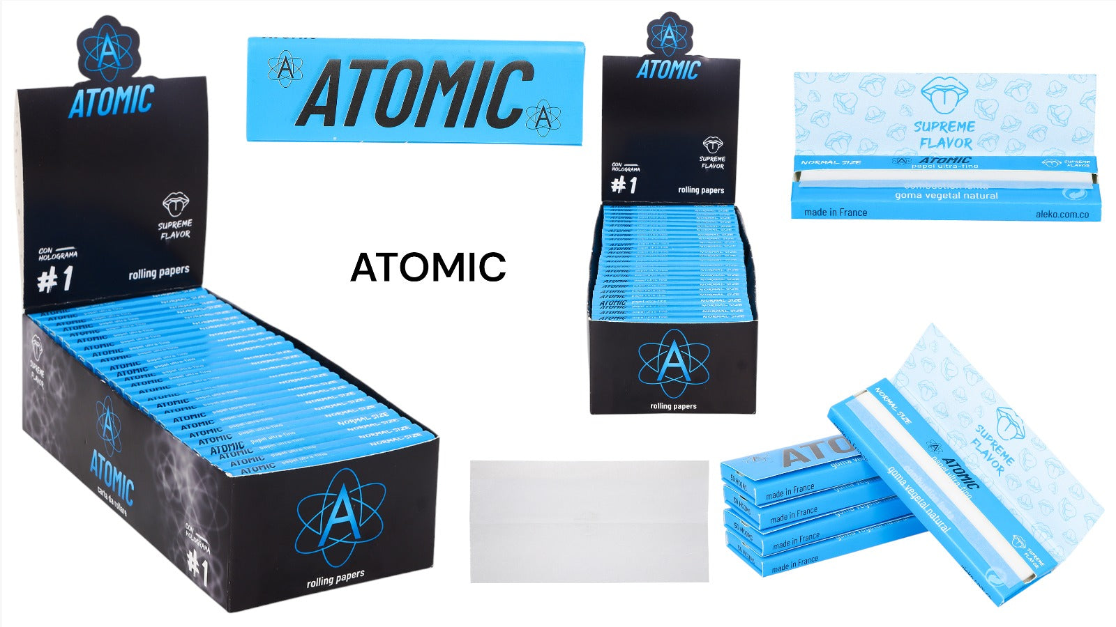 PAPEL ATOMIC NEGRO #8 (60H*50L) PAPEL ATOMIC NEGRO #8 (60H*50L)